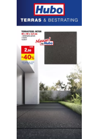 Prospectus Hubo Tessenderlo : Terras & Bestrating