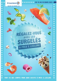 Prospectus E.Leclerc SOUILLAC : SURGELES - DIGITALE - MIXTE