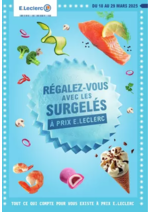 Prospectus E.Leclerc : SURGELES - DIGITALE - MIXTE