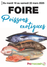 Prospectus Promocash Montluçon : Foire poissons exotiques