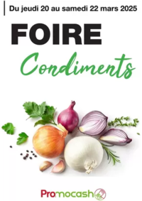 Prospectus Promocash Aurillac : Foire Condiments