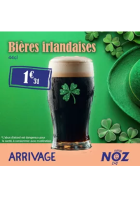 Prospectus Noz Saint Martin des Champs : Bières irlandaises