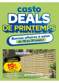 Prospectus Castorama NANTES LA BEAUJOIRE : Deals de Printemps