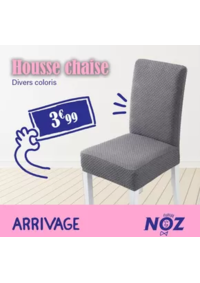 Prospectus Noz CONCARNEAU : ARRIVAGE Housse chaise