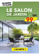 Promos et remises  : Le salon de jardin