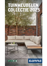 Prospectus GAMMA DEINZE : Tuinmuebelen Collectie 2025