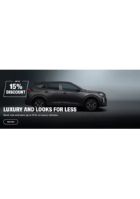 Prospectus Sixt NICE APT 2 - SIXT SAS : Save up to 15% on luxury vehicles