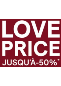 Prospectus Etam Lingerie ANNEMASSE : LOVE PRICE Jusqu'à -50%