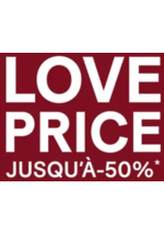 Prospectus Etam Lingerie : LOVE PRICE Jusqu'à -50%