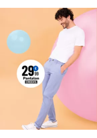 Prospectus La Halle AGEN 631 AVENUE DU DOCTEUR BRU - FACE UPSA : 29,99€ le pantalon homme, 25,99€ le chino femme