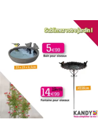 Prospectus KANDY ETALONDE : SUBLIMEZ VOTRE JARDIN !