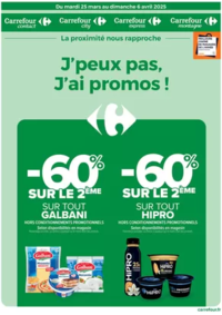 Prospectus Carrefour BREST : J'PEUX PAS, J'AI PROMO ! DU 25 MARS AU DIMANCHE 6 AVRIL