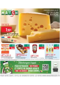 Prospectus Supermarchés Match Hettange-Grande : C'EST TOUS LES JOURS LE MARCHÉ