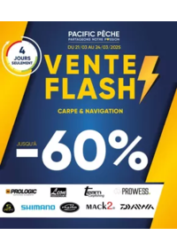 Prospectus Pacific Pêche LYON - VAULX EN VELIN : Ventes Flash