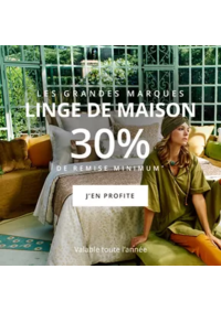 Prospectus Yves Delorme ORLEANS : SouffleLigne de maison -30%