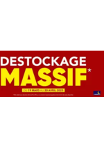 Promos et remises  : Destockage Massif