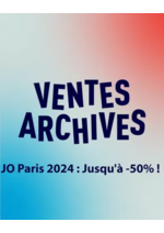 Promos et remises  : JO Paris 2024 : Jusqu'à -50% !