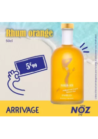 Prospectus Noz Langueux : Rhum orange