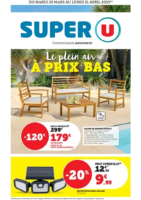 Prospectus Super U BELZ : Plein air