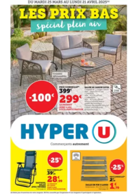 Prospectus Hyper U MURS ERIGNE : Plein air