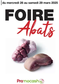 Prospectus Promocash Chatellerault : Foire Abats