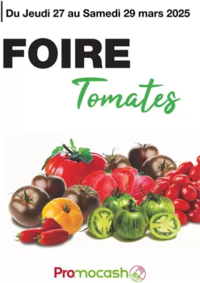 Prospectus Promocash Aulnoy lez Valenciennes : Foire Tomates