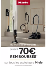 Promos et remises  : Jusqu'à 70€ remboursés