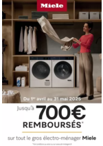 Promos et remises  : MIELE GROS ELECTROMENAGER