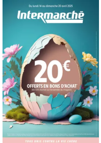 Prospectus Intermarché Super Doué la Fontaine : PROS LOCAL - 20€ BONS D'ACHAT