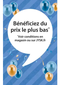 Prospectus Jysk : Offres exceptionnelles