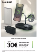 Promos et remises  : Jusqu'à 30€ remboursés