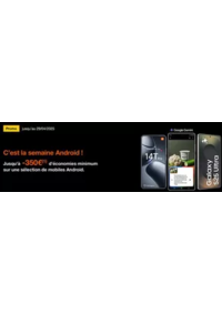 Prospectus Boutique Orange NEMOURS : C'est la semaine Android !