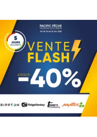 Prospectus Pacific Pêche LIVRY GARGAN : Premier Jour Vente Flash
