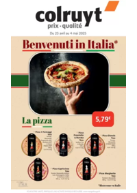 Prospectus Colruyt : Benvenuti in Italia