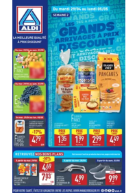 Prospectus Aldi St-Céré : Les grandes arrivages à prix discount