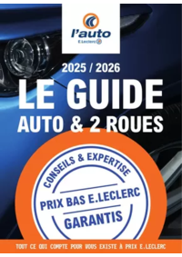 Prospectus L'auto E.Leclerc AUCH : GUIDE EQUIPEMENT AUTO 2025/2026