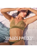 Prospectus Princesse tam.tam : Dentelle française -30% dès 2 pièces