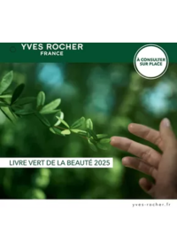 Prospectus Yves Rocher Moulins : LIVRE VERT DE LA BEAUTÉ 2025