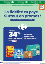 Prospectus Carrefour Drive : LA FIDELITE, CA PAYE... SURTOUT EN PROMOS EN MAI !