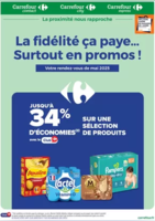 LA FIDELITE, CA PAYE... SURTOUT EN PROMOS EN MAI ! - Carrefour city