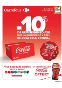 Prospectus Carrefour city DIGNE LES BAINS : 10% DE REMISE IMMEDIATE COCA ORIGINAL ET PLUS DE PROMOS