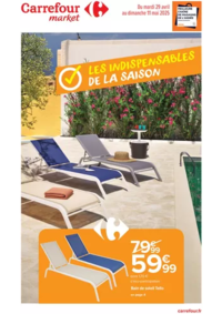 Prospectus Carrefour Market Saint Éloy Les Mines : LES INDISPENSABLES DE LA SAISON