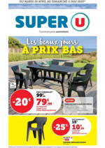 Prospectus Super U : Les beaux jours !