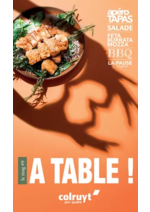 Prospectus Colruyt : A table !