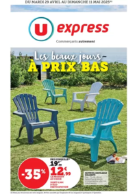 Prospectus U Express GRAND FOUGERAY : Les beaux jours !