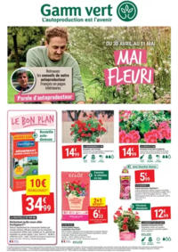 Prospectus Gamm vert BAR LE DUC : MAI FLEURI