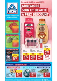 Prospectus Aldi Roville-devant-Bayon : Arrivages soin et beauté à prix discount