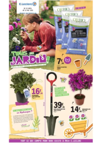 Prospectus E.Leclerc HIRSON : TOUS AU JARDIN