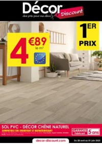 Prospectus Décor Discount Aubenas : Décor Discount des prix pour ma déco