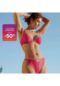 Prospectus RougeGorge Lingerie MONCEL LES LUNEVILLE : Les jours rougegorge jusqu’à -50%